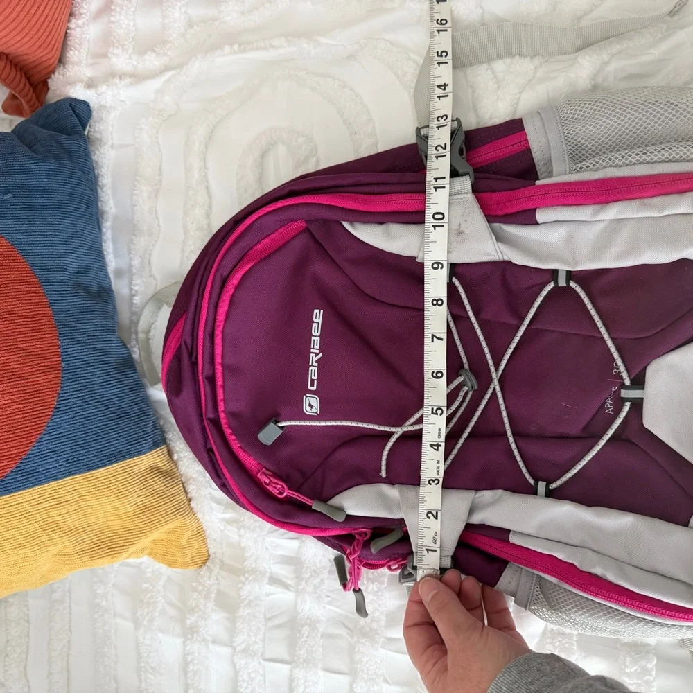 Caribee Apache 30 Purple and Pink Backpack - Picture 8 of 13